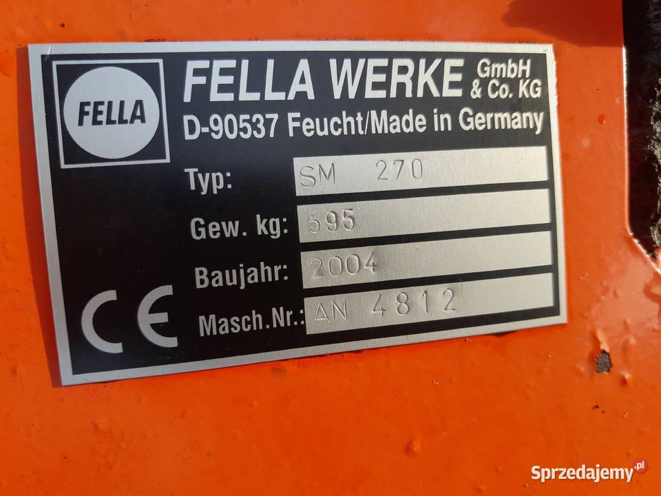 Kosiarka dyskowa Fella SM 280 Ryki