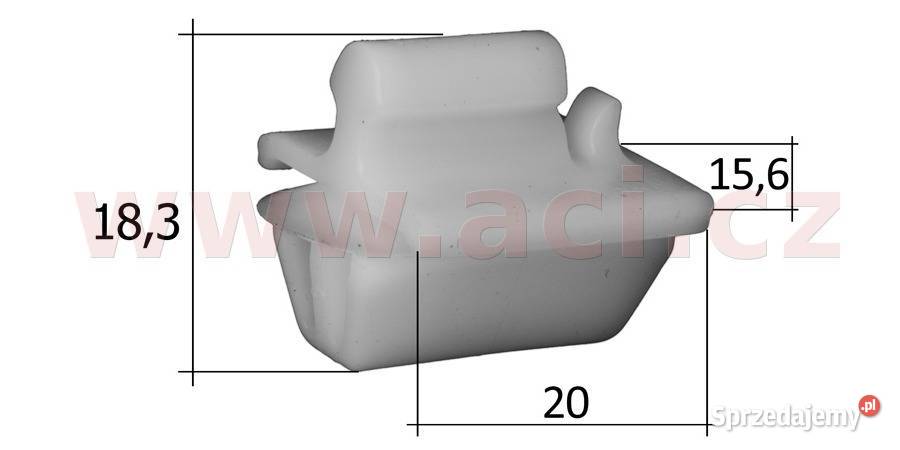 SPINKA LISTWY BOCZNA SZEROKA MERCEDES 190 W201