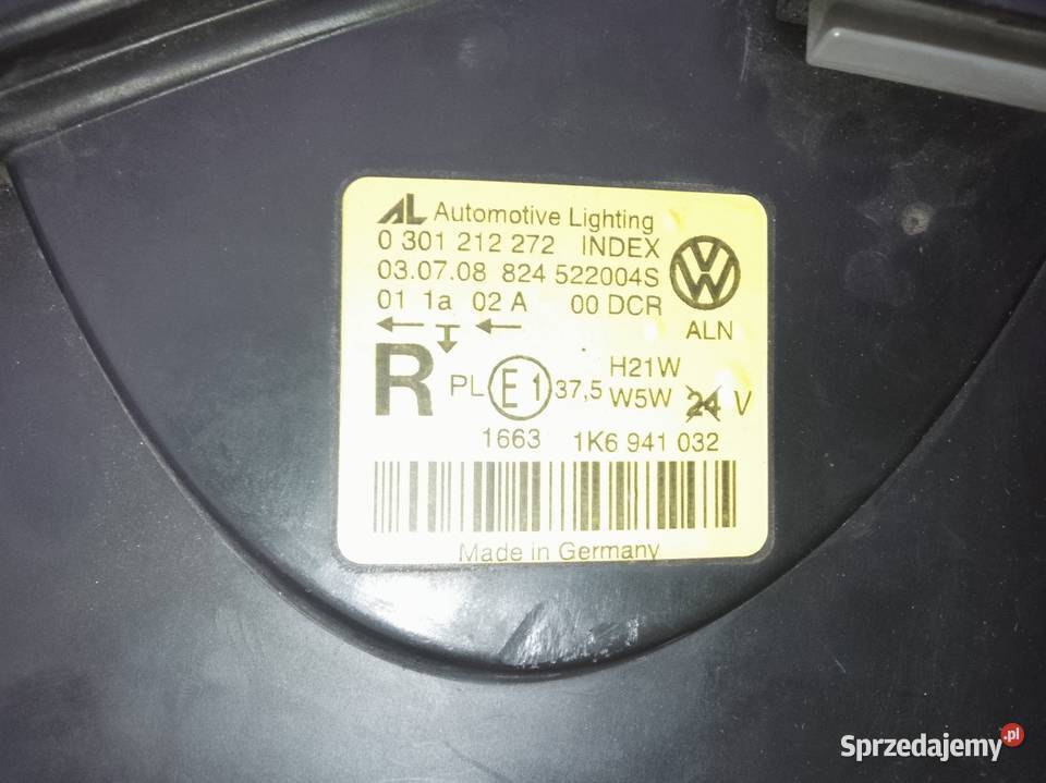 Lampy Xenon Golf V Jetta Łódź