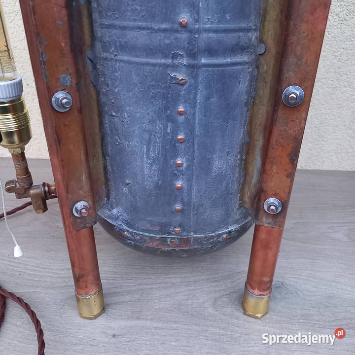 zabytkowa hydronetka gaśnica lampa industrialna