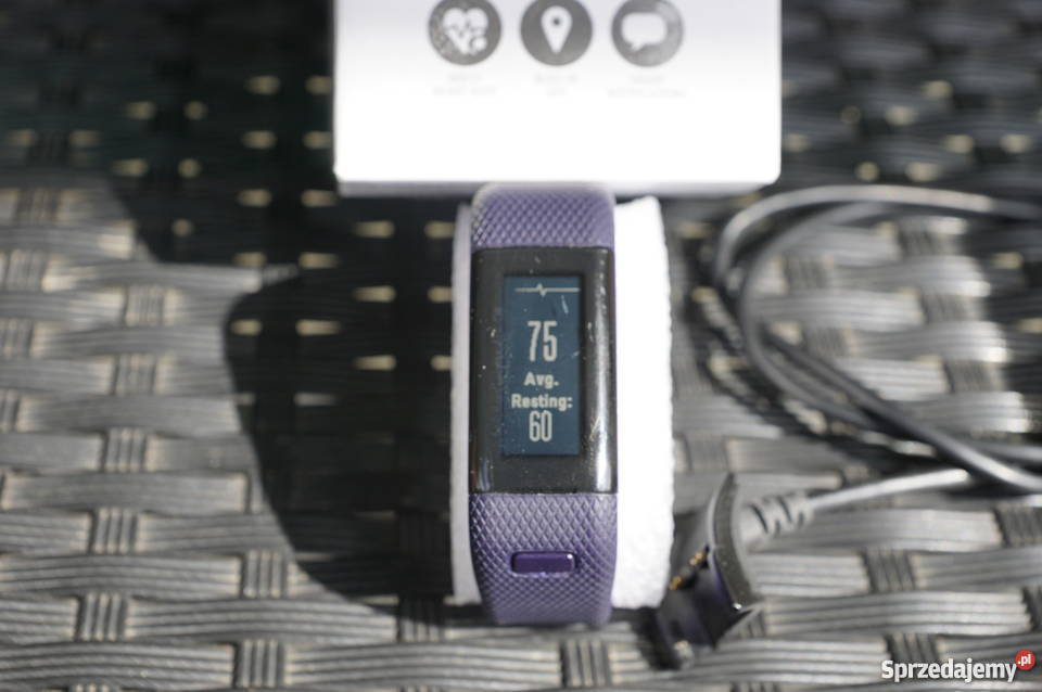 GARMIN VIVOSMART HROPASKA MONITORUJĄCA ZEGAREK Pozostałe śląskie Bielsko-Biała