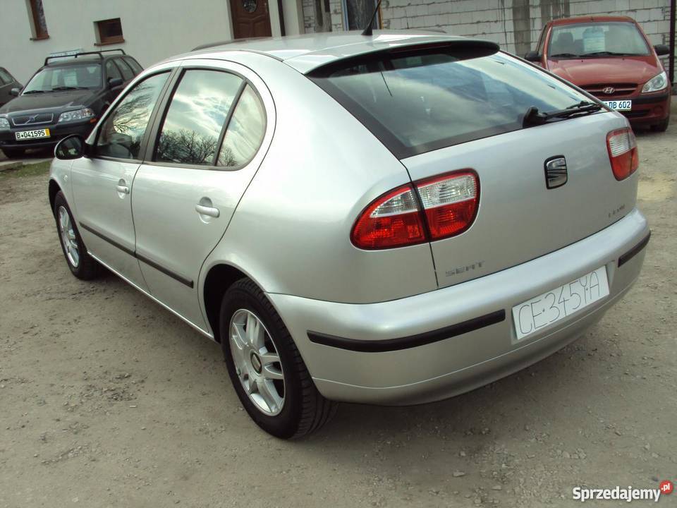 Na sprzedaż nieuszkodzony Seat Leon srebrny świętokrzyskie Końskie sprzedam
