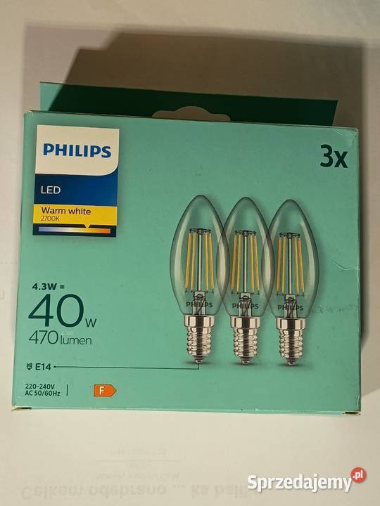 TANIO Żarówka LED PHILIPS FILAMENT Sosnowiec sprzedam