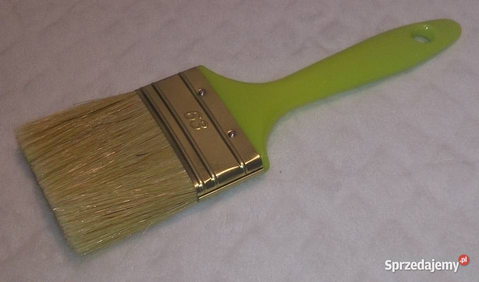 Pędzel angielski 63mm plastikowy trzonek Czeladź