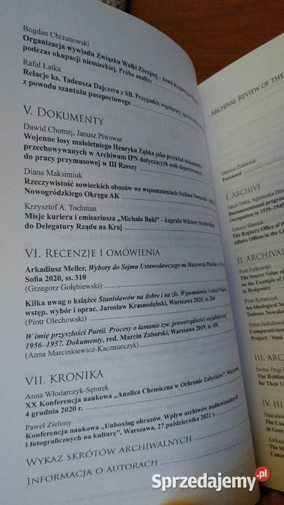 Przegląd Archiwalny Instytutu Pamięci Narodowej miękka Gdańsk