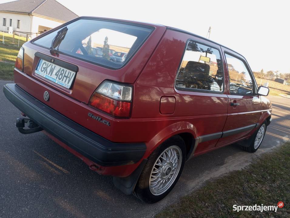 VW volkswagen golf 2 13 benzyna garażowany Golf kujawsko-pomorskie Świecie nad Osą
