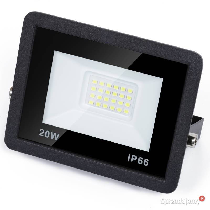 Lampa LED Halogen 20W 230V Naświetlacz Ciepł