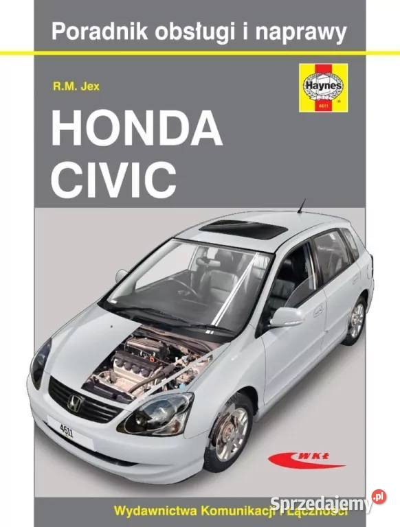 Instrukcja obsługi i naprawa Honda Civic 7 Bielsko-Biała sprzedam