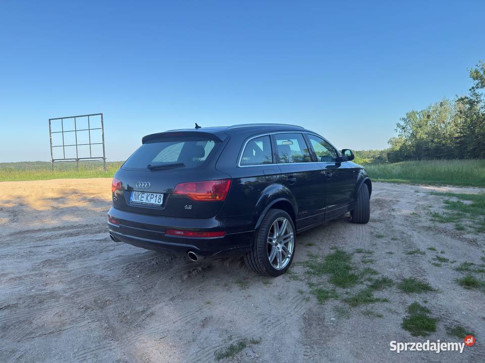 Audi Q7 2007 V8 42tdi sline panorama 7 miejsc automatyczna Q7 Kętrzyn