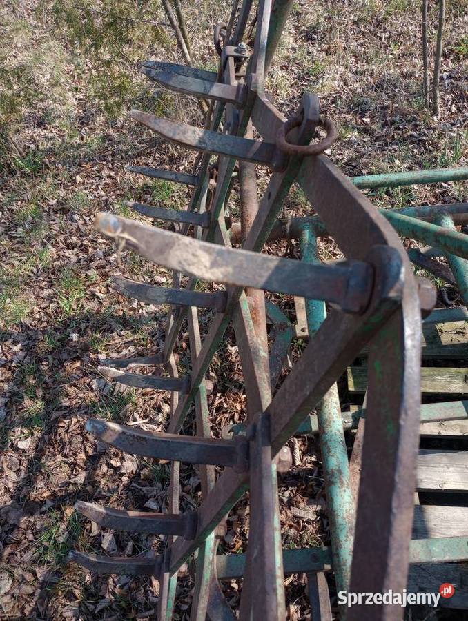 Brona ciężka brony ciężkie polowe 4 metry FRICK łódzkie Radomsko