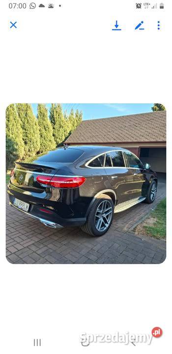 Mercedes GLE 350d pełna 4MATIC krajowy automatyczna GLE GLE Ozorków