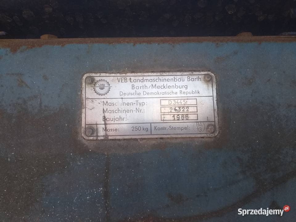 ROZSIEWACZ TALEŻOWY 600 nieuszkodzony Nawożenie