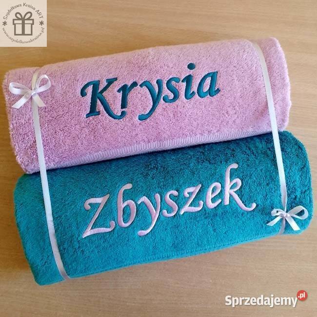 DUŻY gruby chłonny ręcznik na FITNESS JOGĘ