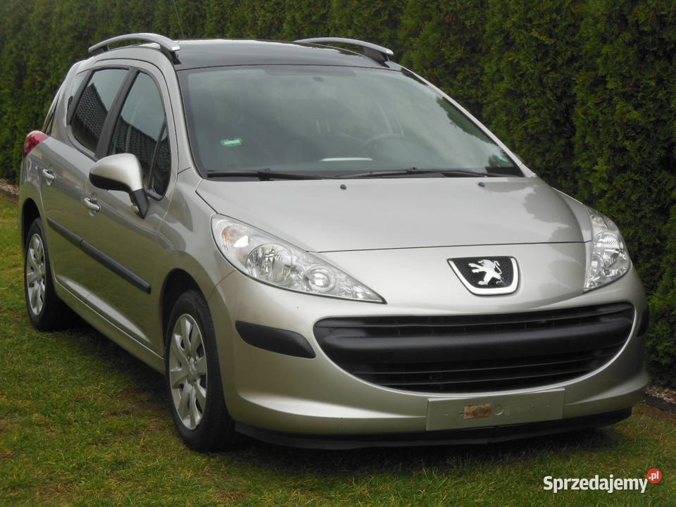 Peugeot 207 14 Serwisowany Bezwypadkowy Zadbany komputer pokładowy Lubin