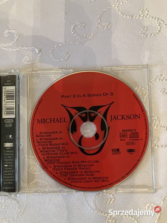 Płyta Cd Michael Jackson Stranger The Todd Terry Czerwionka-Leszczyny