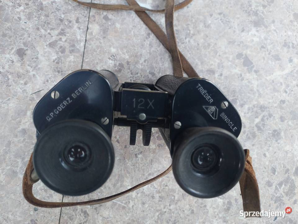 Stara lornetka wojskowa Goerz Trieder 12x24 Tczew sprzedam