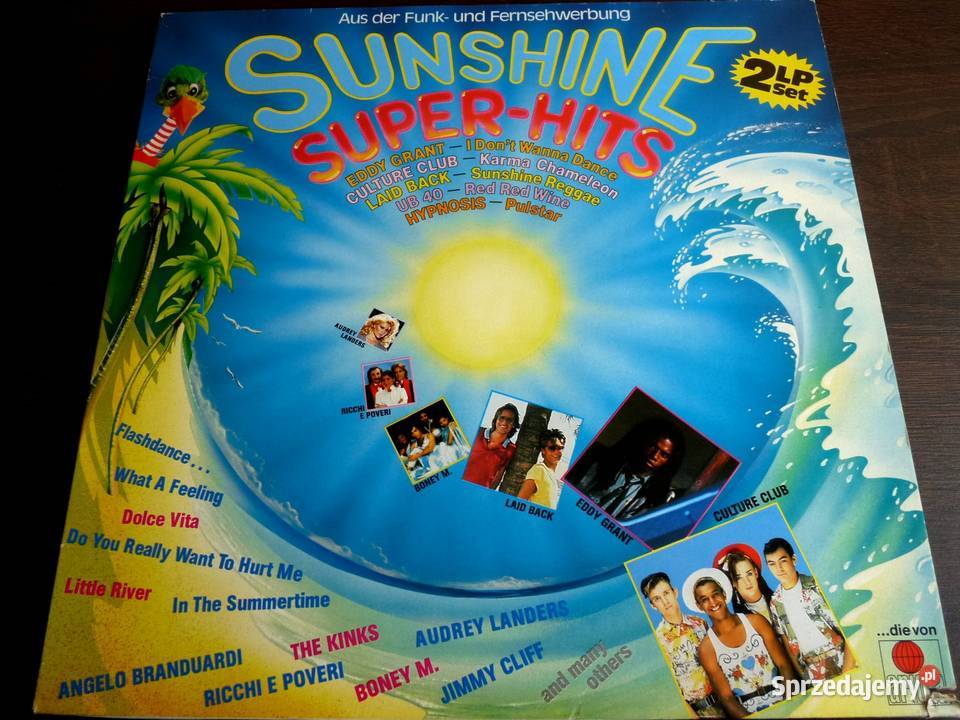 Sunshine SuperHits 2xLP Laid Back UB 40 Boney M Kultura i Rozrywka Wrocław