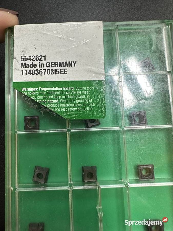 PŁYTKI SKRAWAJĄCE WIDIA TCF050204BPV36 Częstochowa sprzedam