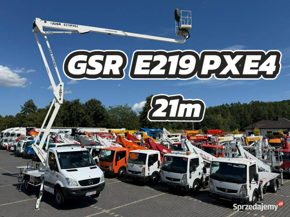 Mercedes Sprinter UNIKAT STAN 7 Zwyżka GSR E219 Widełki
