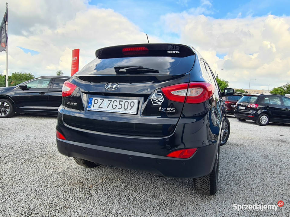 Hyundai ix35 Navi PDC Kamera Led Półskóry Grzane czarny Wągrowiec