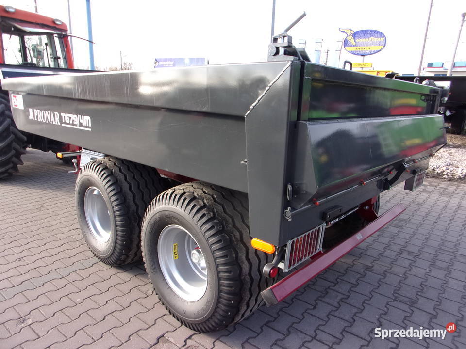 Przyczepa budowlana Tandem wahacz T6794M 85t Opoczno