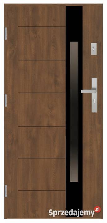 Drzwi wejściowe 55 mm LI22T ORZECH 8090 Ciemniewo
