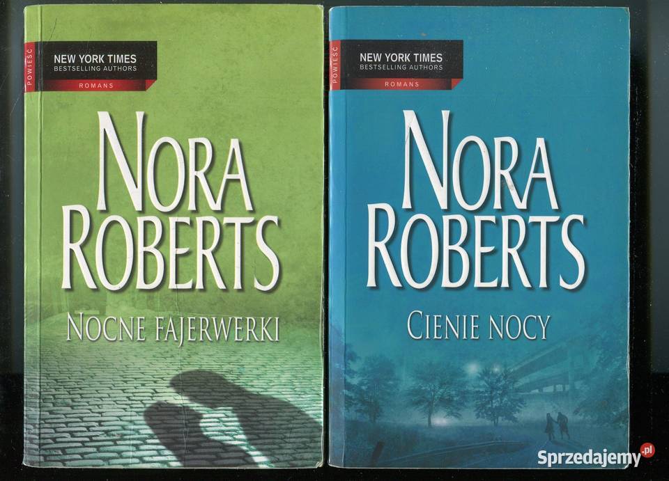 Cienie nocy Nocne fajerwerki Nora Roberts Szczecin