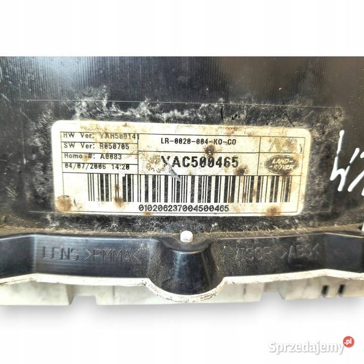 LICZNIK ZEGARY YAH500141 Land Rover Discovery osobowe Chełm