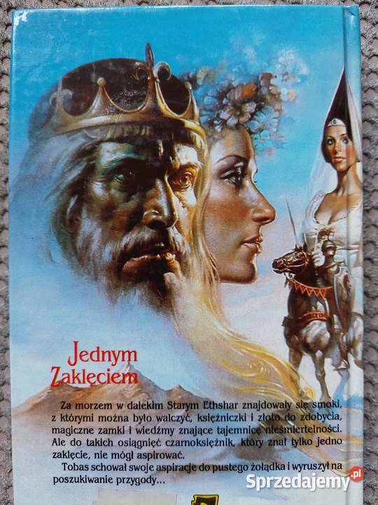 Lawrence WattEwans Jednym zaklęciem fantasy ISBN 8385079467 Kraków