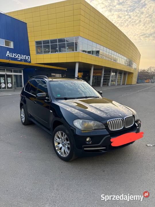 BMW X5 E70 30sd M57 355 Stan idealny mocno czarny Wrocław