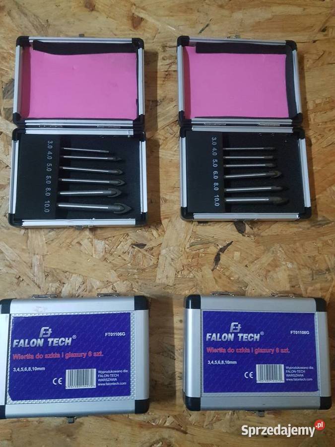 WIERTŁO DO SZKŁA PŁYEK CERAMIKI ZESTAW WIERTEŁ 8 Głogowa