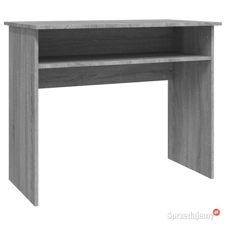 Biurko szary dąb sonoma 90x50x74 materiał