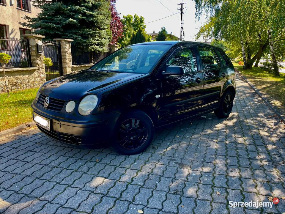 ŁadnyVolkswagenPolo2003r12Gaz5DrzwiWspKierAlufelg Zduńska Wola
