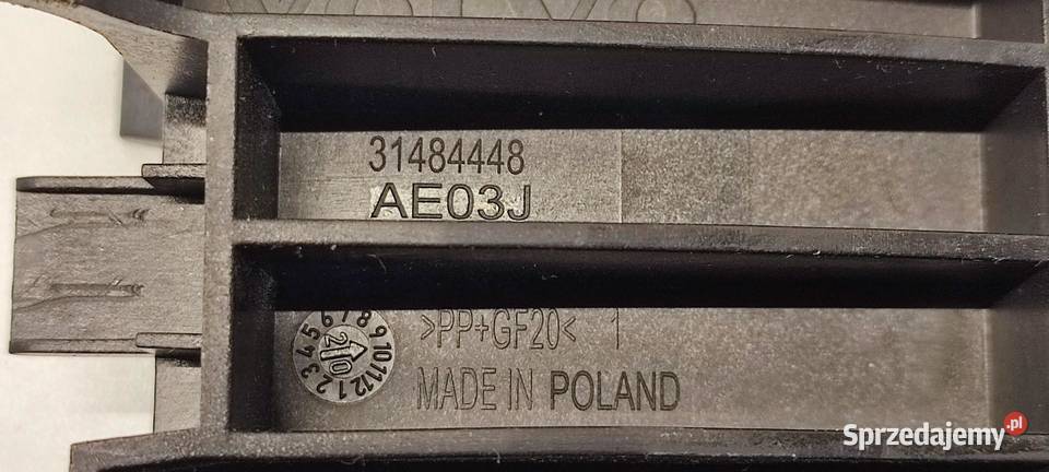 VOLVO XC40 WSPORNIK PŁYTY BAGAŻNIKA 31484448 KTL