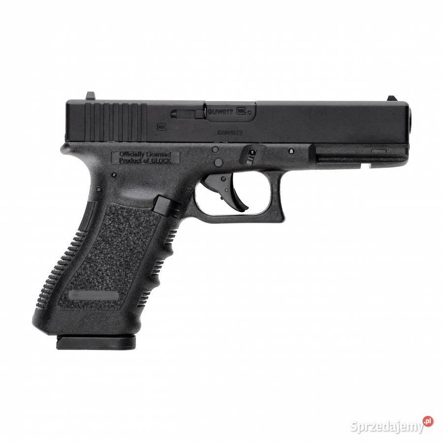 Pistolet wiatrówka Glock 17 blowback 45 mm BB Trzcianka