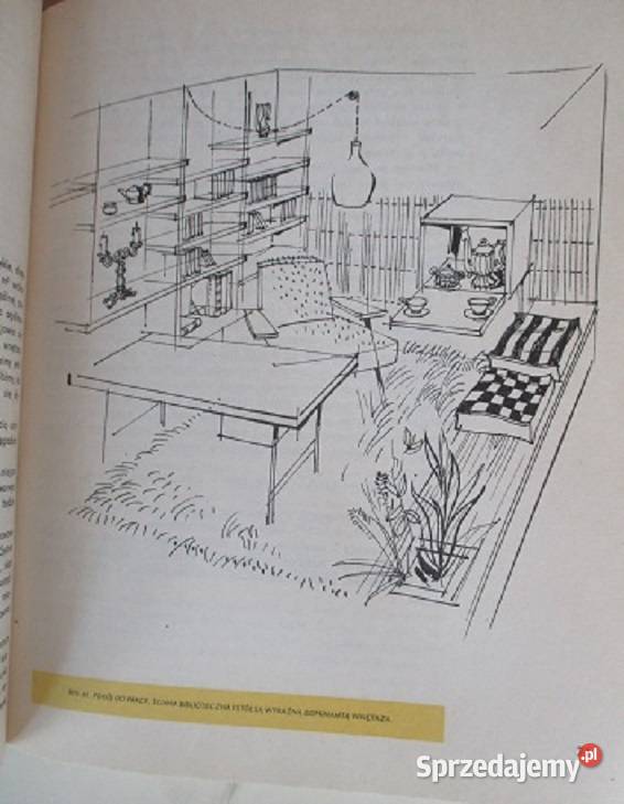 Książka o mieszkaniu Jan Szymański 1972r ślady dom i ogród Łódź