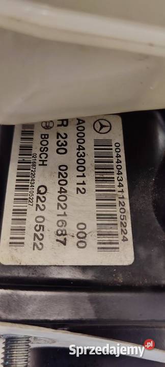 MERCEDES SL R230 POMPA HAMULCOWA SERWO