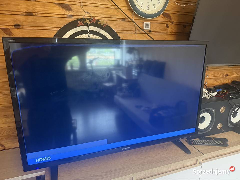 Telewizor Sharp 40 sprawny Full HD DVBT2 TV i Video łódzkie Łódź
