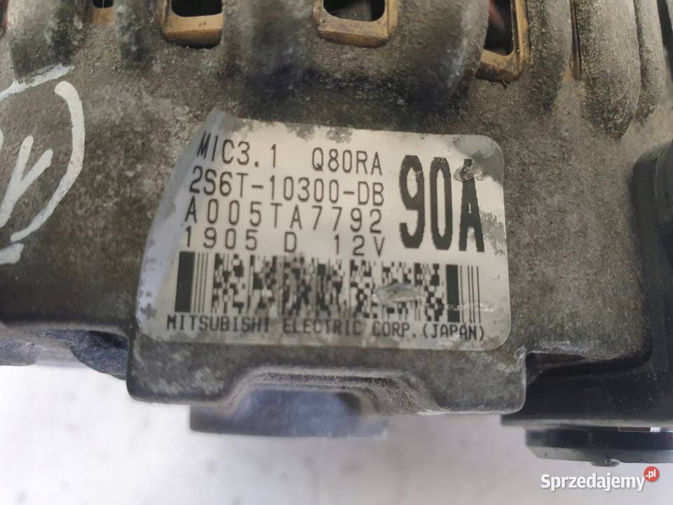 ALTERNATOR Ford Fiesta MK6 125 2S6T10300DB 90A