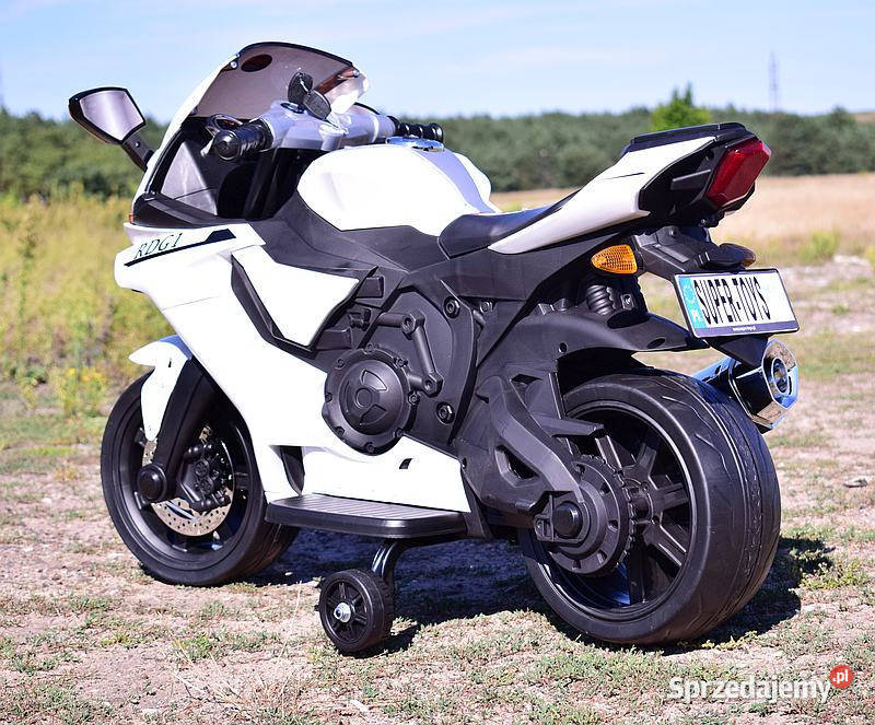 Autko motorek MOTOR ŚCIGACZ na akumulator Rowerki i pojazdy Myszków