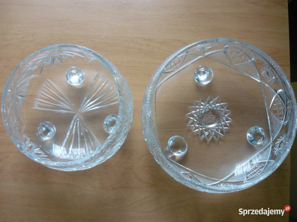 Salatery kryształowe Porcelana i szkło Myszków