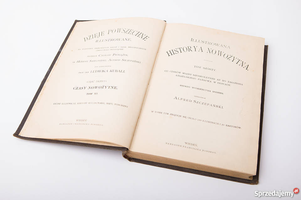 Dzieje Powszechne Ilustrowane Czasy nowożytne Poznań