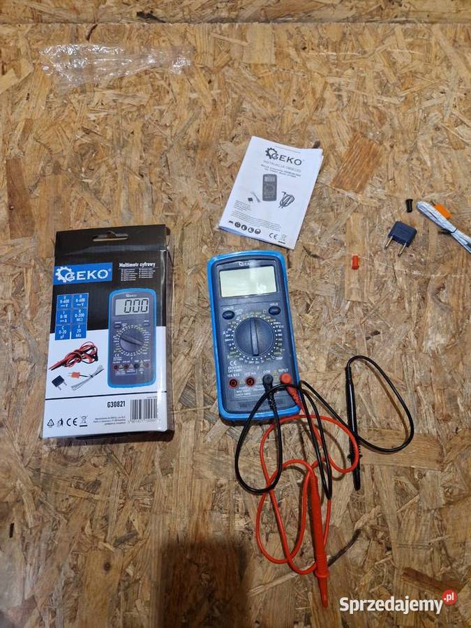 Multimetr cyfrowy G3021 uniwersalny miernik Głogowa sprzedam