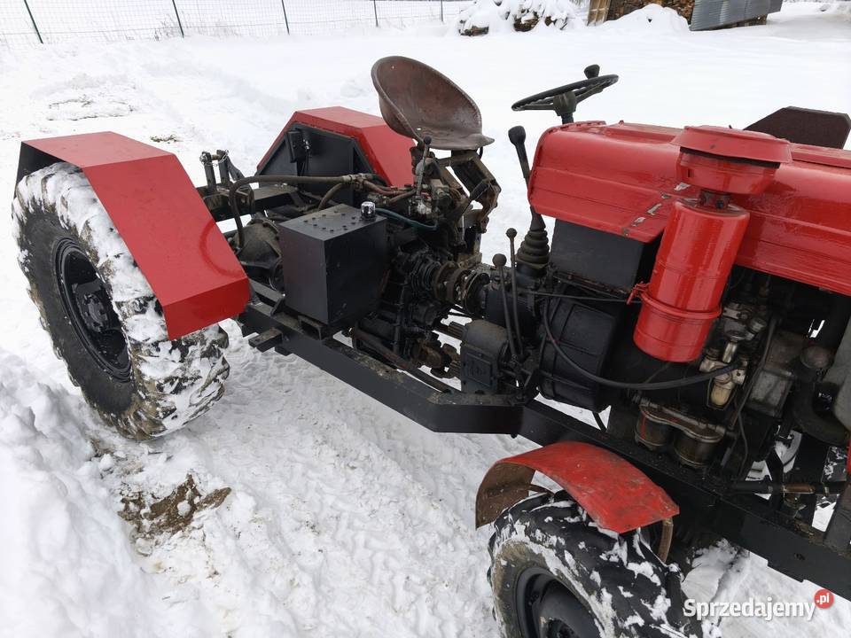 Sprzedam traktor sam z przyczepą Poronin