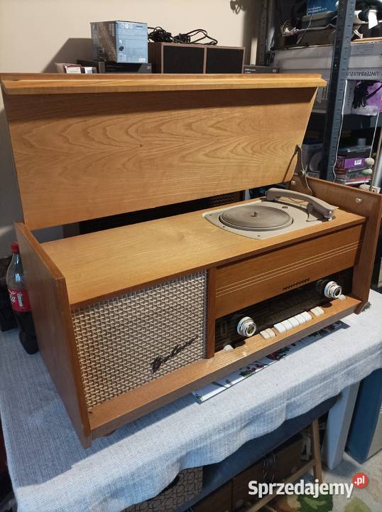 Telefunken radio lampowe stereo z gramofonem Audio Płock