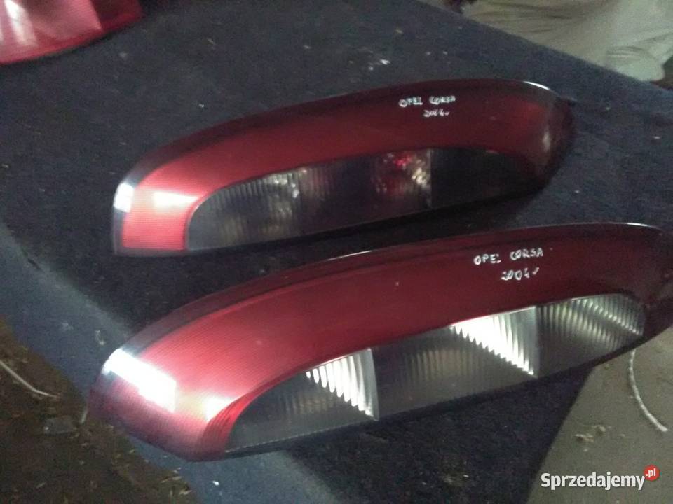 lampy tyl corsa c TYLNA PRAWA LEWA zachodniopomorskie Choszczno sprzedam