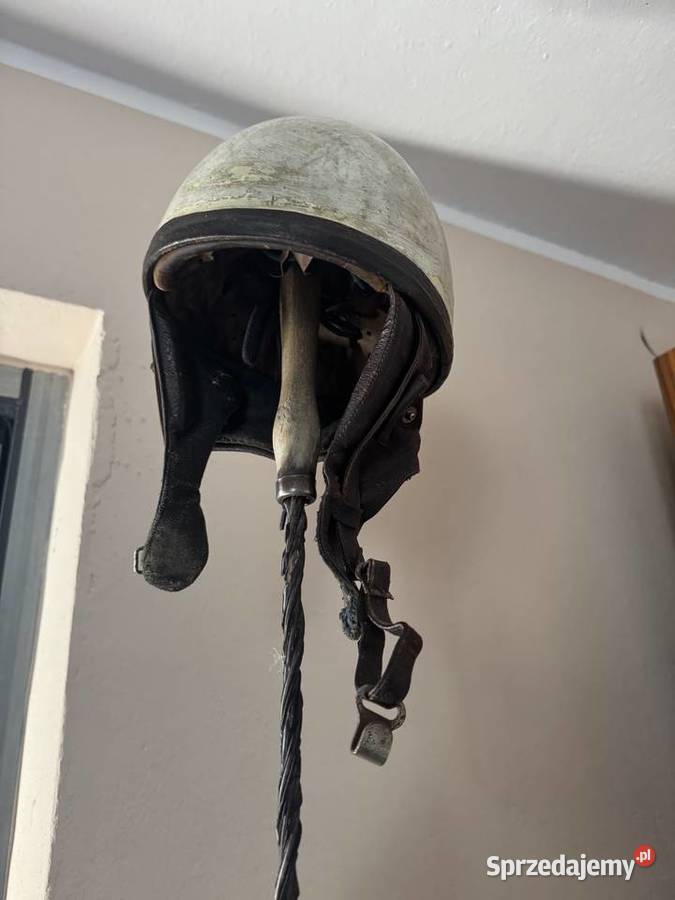 Kask orzeszek PRL 5556 biały Sokołów Podlaski