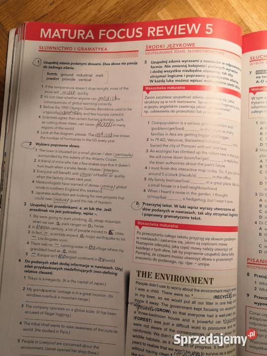 FOCUS 3 matura ang Zielona Góra