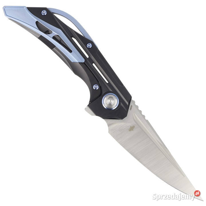 Nóż składany Bestech Vigil Black Titanium Satin Warszawa