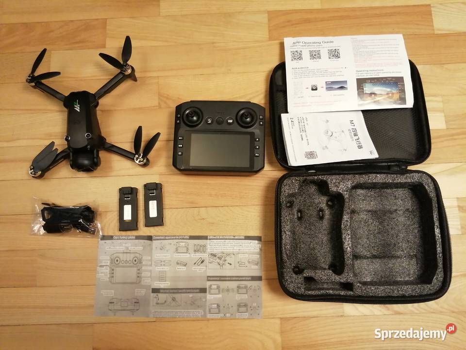 DRON z 43 calowym ekranem XIAOMI M7 i dwoma Zabawki